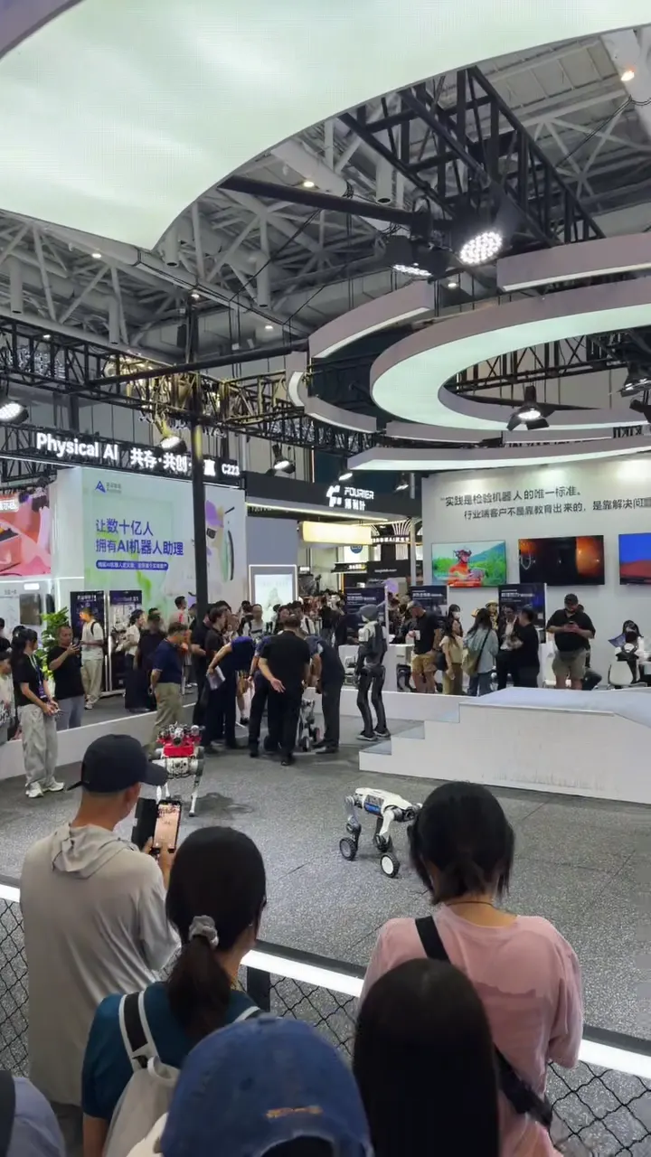云深处 · 展厅各类机器人