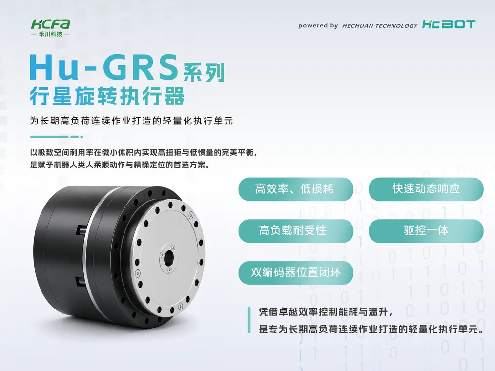 Hu-GRS系列行星旋转执行器