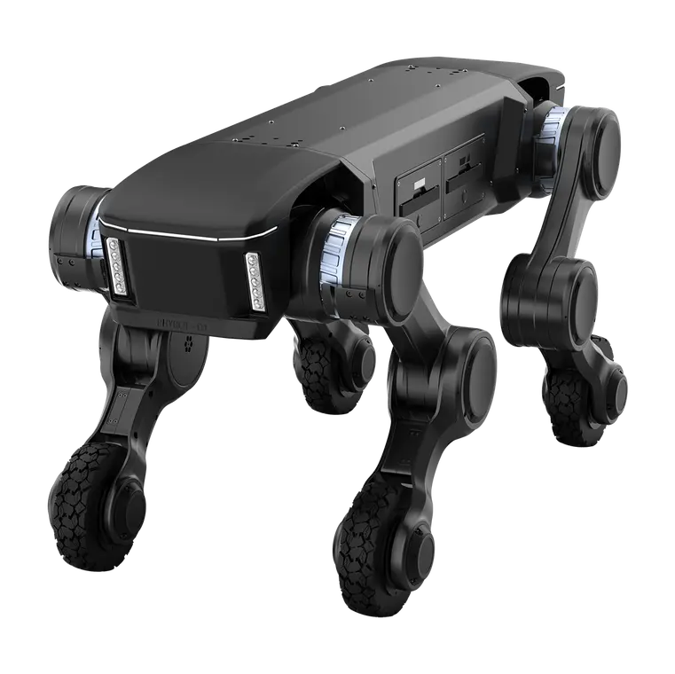 动易科技开创性四轮足机械巨兽PHYBOT D1
