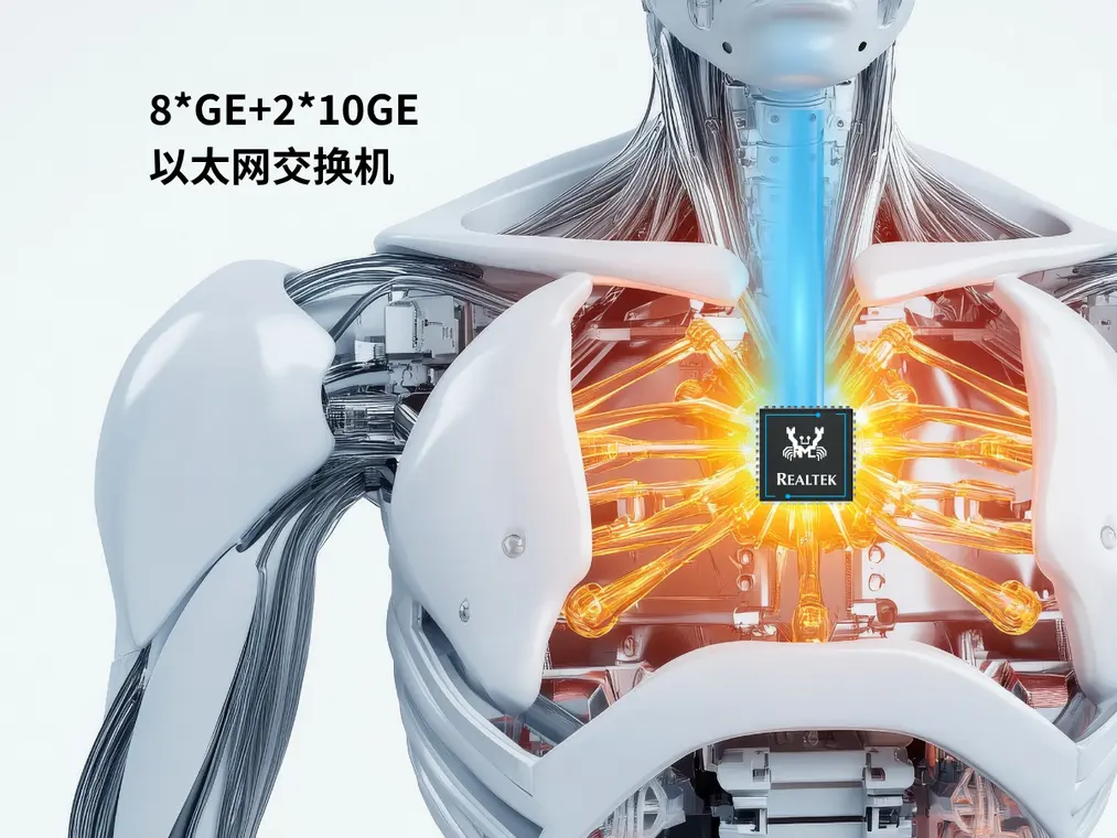 8*GE+2*10GE 以太网交换机