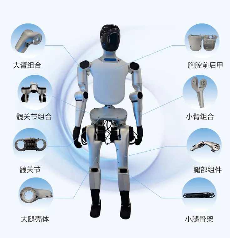 人形机器人结构件