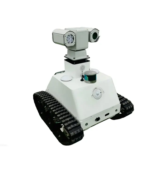 Lu-D100履带巡检机器人